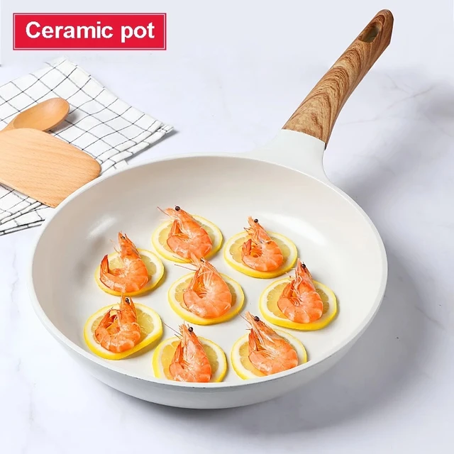 Ceramic Cookware Set Induction  Cookware Set Pans Induction - Ceramic  Non-stick Pan - Aliexpress