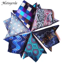 

Fashion Men Hanky Paisley Grid Silk Pocket Towel Geometry Wedding Business Suit Handkerchief Green Square Scarf Neckerchief