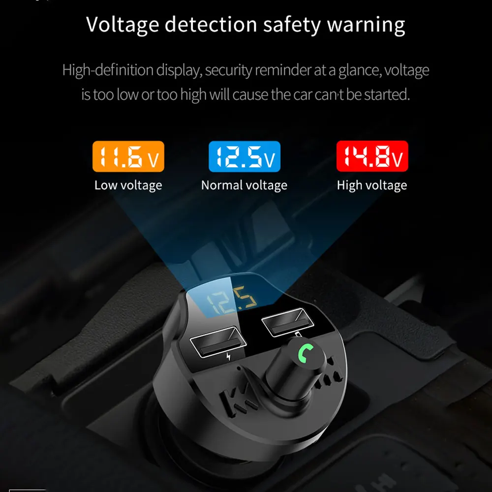 KISSCASE двойной зарядное устройство USB Bluetooth 5,0 3.1A зарядное устройство для мобильного телефона Xiaomi 9t 9t pro Chargeur двойной USB для IPhone 8 Plus
