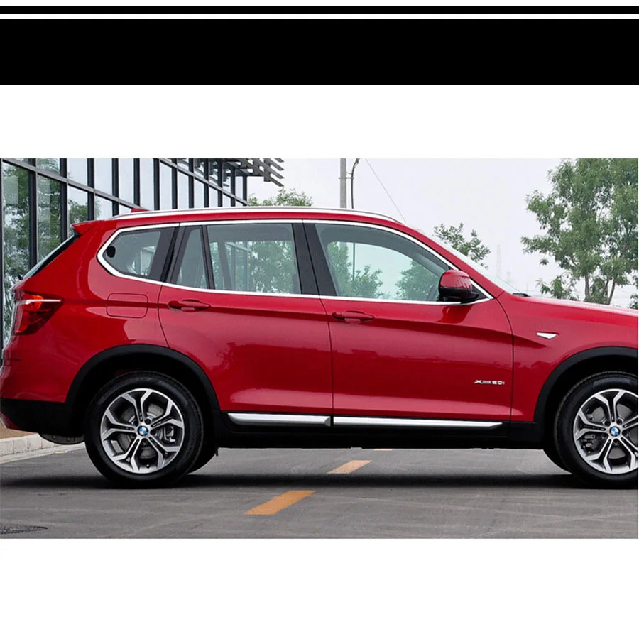 Lsrtw2017 304 Отделка окон автомобиля из нержавеющей стали для bmw x1 2009 2010 2011 2012 2013 2014 2015