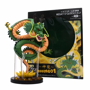 

15cm Green Dragon Ball Z Action Figures Shenron Dragonball Z Figures Set Esferas Del Dragon Shelf Figuras Free Shipping