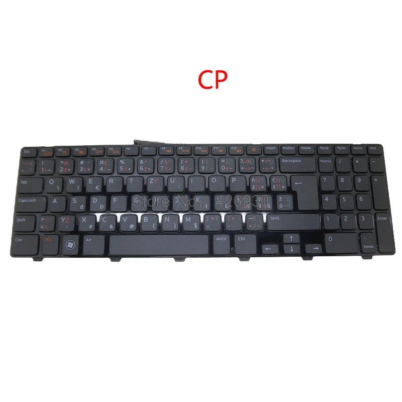 Ноутбук US LA AR BG CP NL клавиатура для DELL Inspiron N5110 M5110 M511R английский