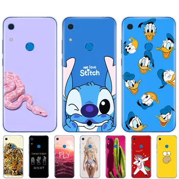 

silicon case for huawei Y6s case 6.09 inch soft tpu Phone back cover for huawei Y6 S bumper coque protective shockproof cartoon
