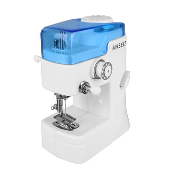 

Mini Portable Household Handheld Sewing Machines Quick Stitch Sew Needlework Cordless Clothes Fabrics Electric Sewing Machine