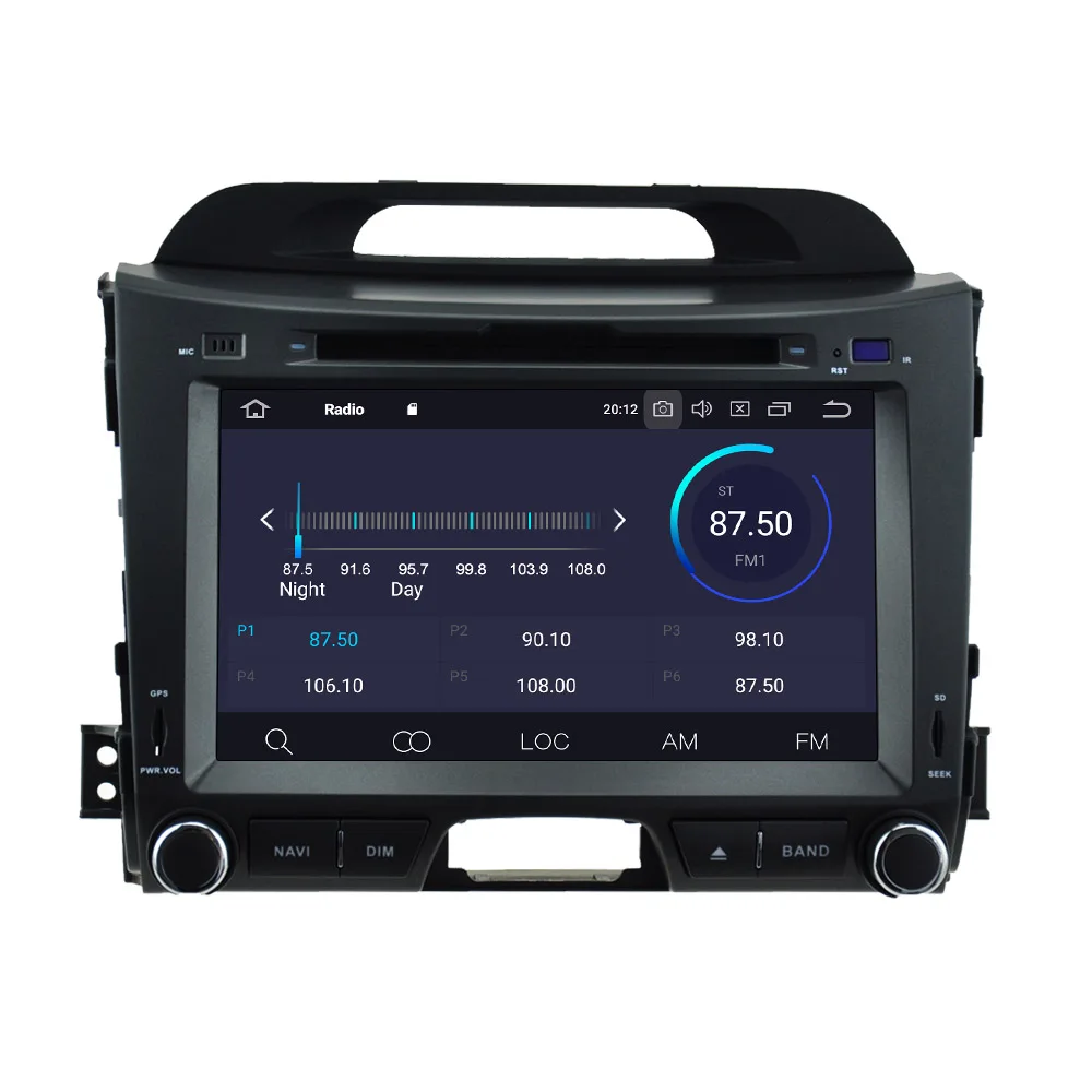 PX6 DSP Android 9,0 автомобильный Радио Мультимедиа DVD видео плеер gps для KIA Sportage 2010- gps Navi аудио стерео головное устройство карта