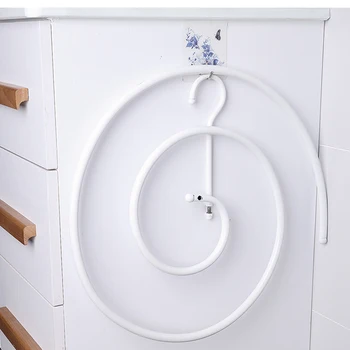 

Spiral Hanger Cloth Bed Sheet Blanket Hook Closet Hanger Circle Clothes Hanger Clothes Drying Racks Home Storage Rack