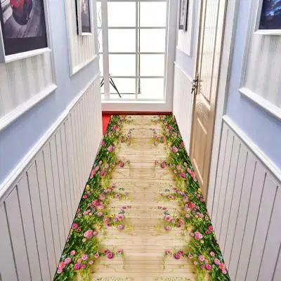 Настраиваемые прямоугольные вертикальные 3D ковры 1000x2700 мм, садовые Коврики для спальни, прикроватные коврики для дома