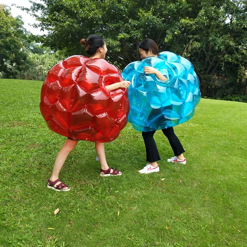 

60CM/90CM Inflatable Bubble Balls Body Collision Bumper Ball Friendly For Kids Outdoor Activity Body Punching Ball