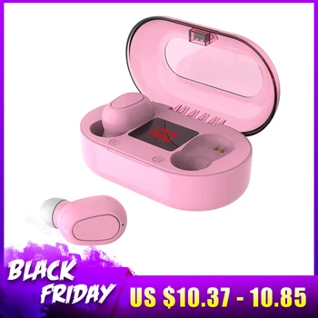 

L22 TWS Bluetooth Earphone with Microphone LED Display Wireless Bluetooth Earphone Earphone Waterproof Noise Canceling Headset
