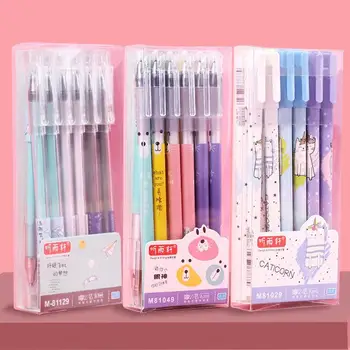 

12pcs Erasable Gel Ink Pen Ballpoint Student Pens Washable Pens For Student Gift Stationery Office Supplie Friction Erasable Pen