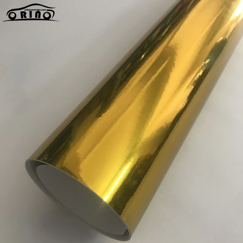 Chrome Gold Vinyl Wrap Sticker-4