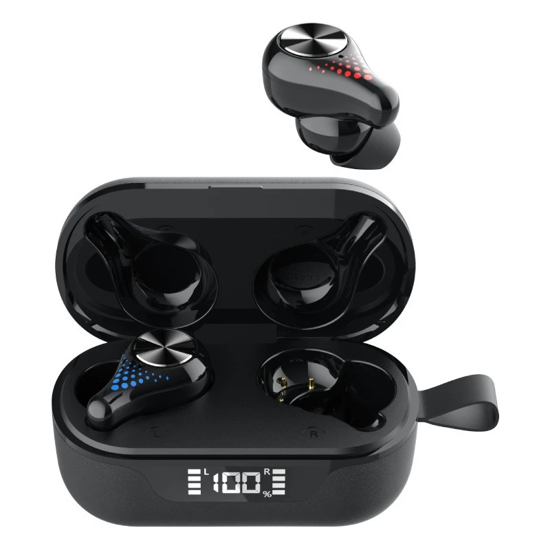 T8 TWS Bluetooth earbuds5 0 Stereo Sports earphone LED True Wireless Binaural Call with Charging Bin Headset for iphone xiaomi