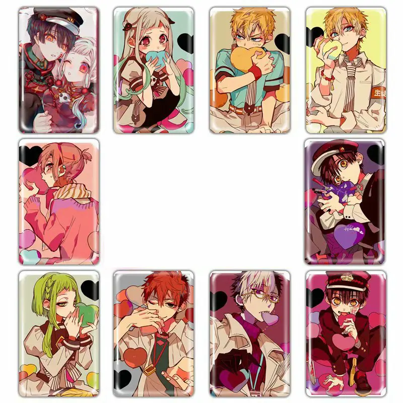 

Toilet-Bound Hanako-kun Sticker 100pcs Different Style Anime Stickers Bus ID Waterproof Card Stikers Classic Toys