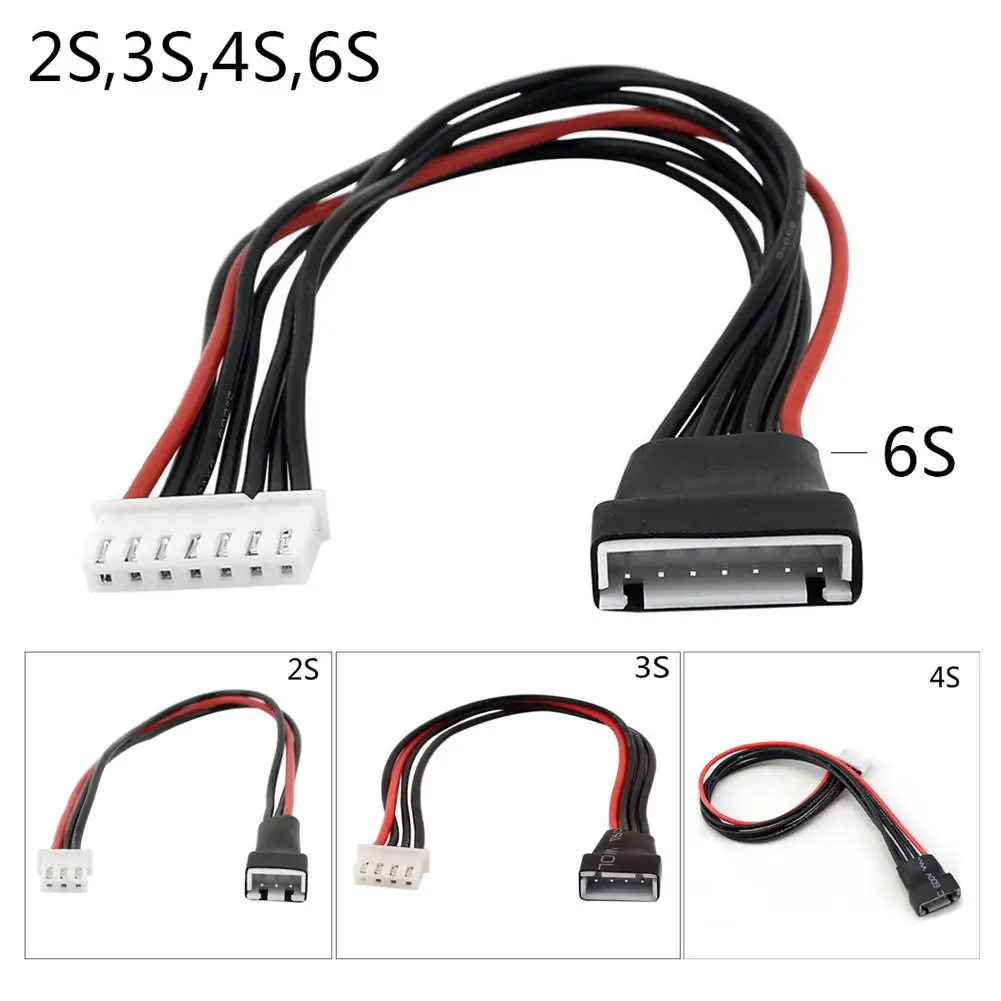 22CM RC 2S,3S,4S,6S Lipo Battery JST-EH Adapter Plug Balance Charger Cable Extension