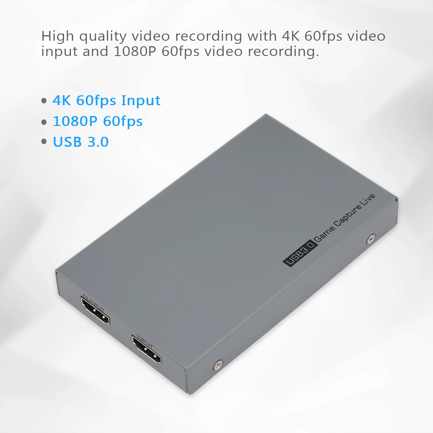 Ezcap 269 Usb 3 0 Video Game Capture Box 1080p Hd For Live Video Support 4k Video Input And Output Mic Input Gamepad Audio Input Video Tv Tuner Cards Aliexpress