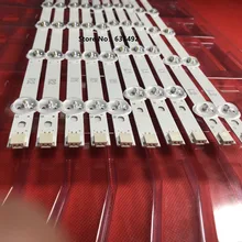 10 наборов = 100 штук(R1+ L1 = 60 шт. R2+ L2 = 40 шт.) 4" светодиодный полосы для Vizio E420-A0 LG 42LN5300 LG 42LN5400 LC420DUE( SF; сезон осень-зима)(R7