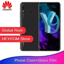 Huawei Y9 2019 пользуется 9 plus смартфон 6,5 "полный экран 2340x1080 Hisilicon Kirin 710 8 ядерный Android 8,1, 4000 мА/ч, 4 * Камера