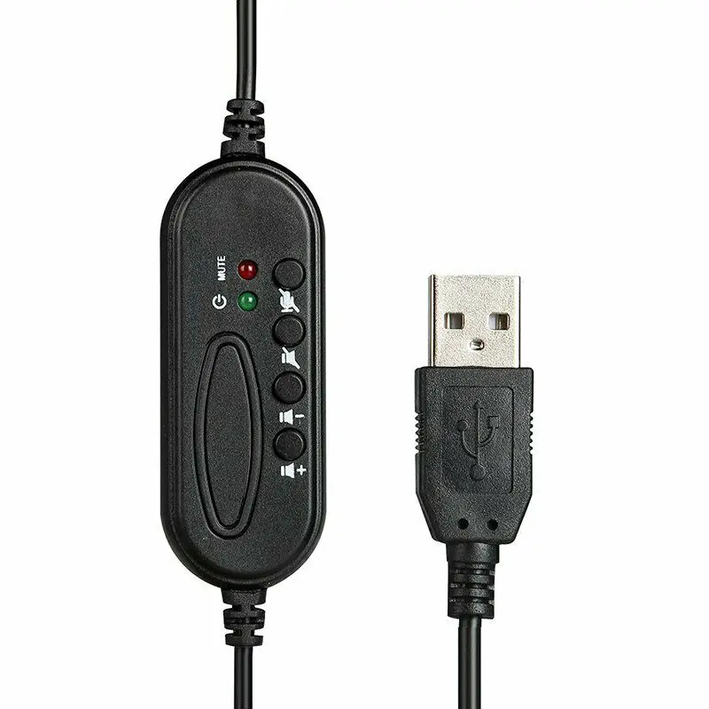 103U USB Binaural Headset Wired Headset Stereo USB Noise Cancelling Microphone Headset Call Centre Office Traffic Headset New
