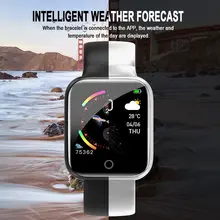 Умные часы, водонепроницаемые, пульсометр, для занятий спортом, мониторинг артериального давления, умный Шагомер