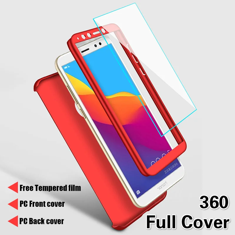 360 полный защитный чехол для телефона Huawei Y5P Y6P Y7P Y9S стеклянный P Smart 2020 P40 Lite E P30 Pro P20