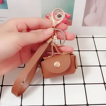 Южная Корея Творческий Super MENG милые из искусственной кожи сумка автомобиль цепочка для ключей для сумки Для мужчин и Для женщин Подвески с ключиками