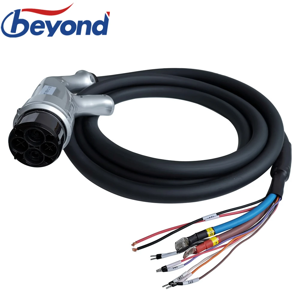 125A CHAdeMO Cable Японский стандарт 500V DC EV зарядное устройство CHAdeMO вилка быстрое зарядное устройство разъем электрические транспортные средства зарядка автомобиля - Цвет: 125A CHAdeMO Cable