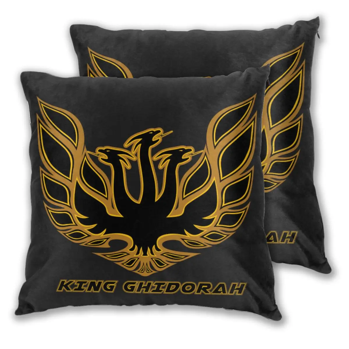 Наволочка чехол для подушки King Ghidorah декоративная подушка домашний декор