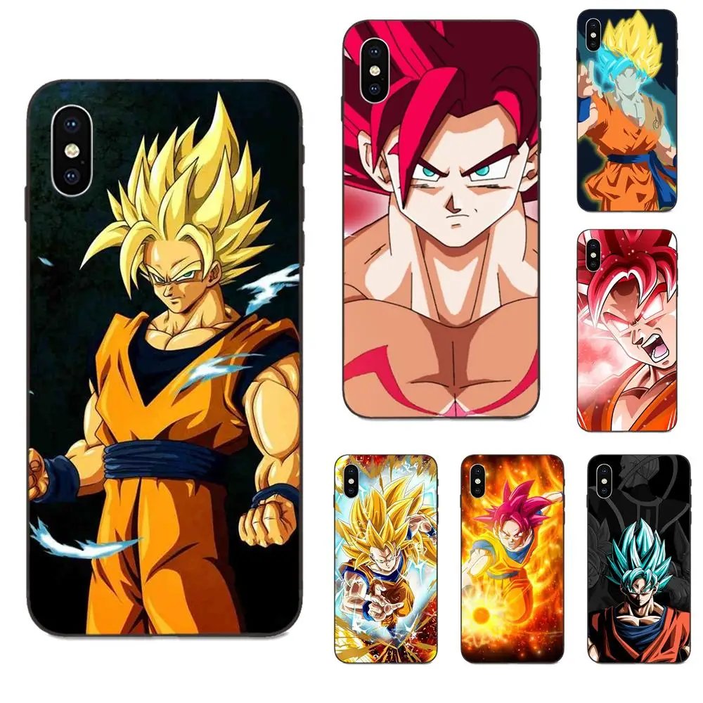 Аниме Dragon Ball Z Goku Super Saiyan God для Galaxy C5 C7 J1 J2 J3 J330 J5 J6 J7 J730 M20 M30 Ace Core Max Mini Plus премьер