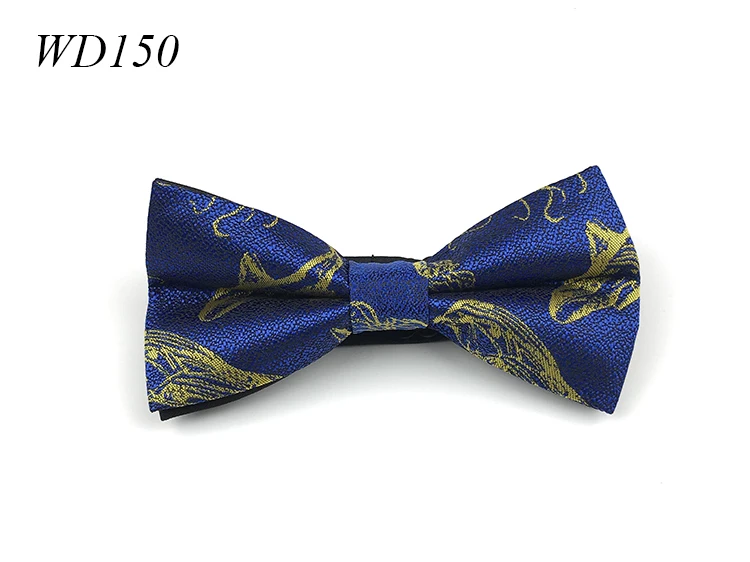 Party Wedding Bow Tie for Men Luxury Polyester Woven Mans Bowtie