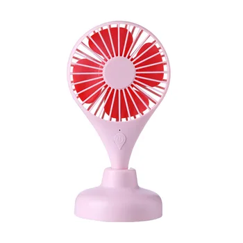 

Creative Rotating Desktop Fan USB Charging Large Capacity Portable Dormitory Small Desktop Mute Fan Customizable