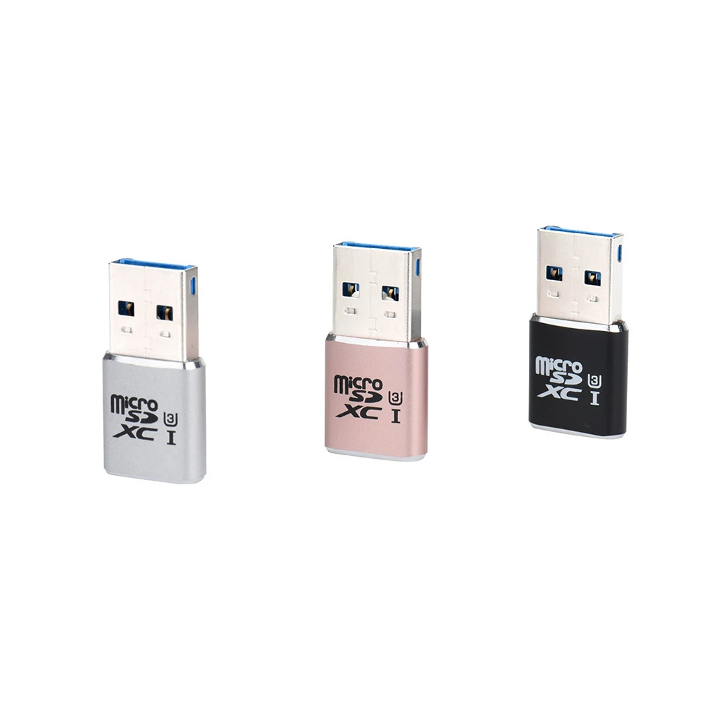 

Card Reader 3 Colors Mini Cardreader for Micro SD/TF Microsd Readers Usb 3.0 Multi Memory Card Reader Adapter Computer