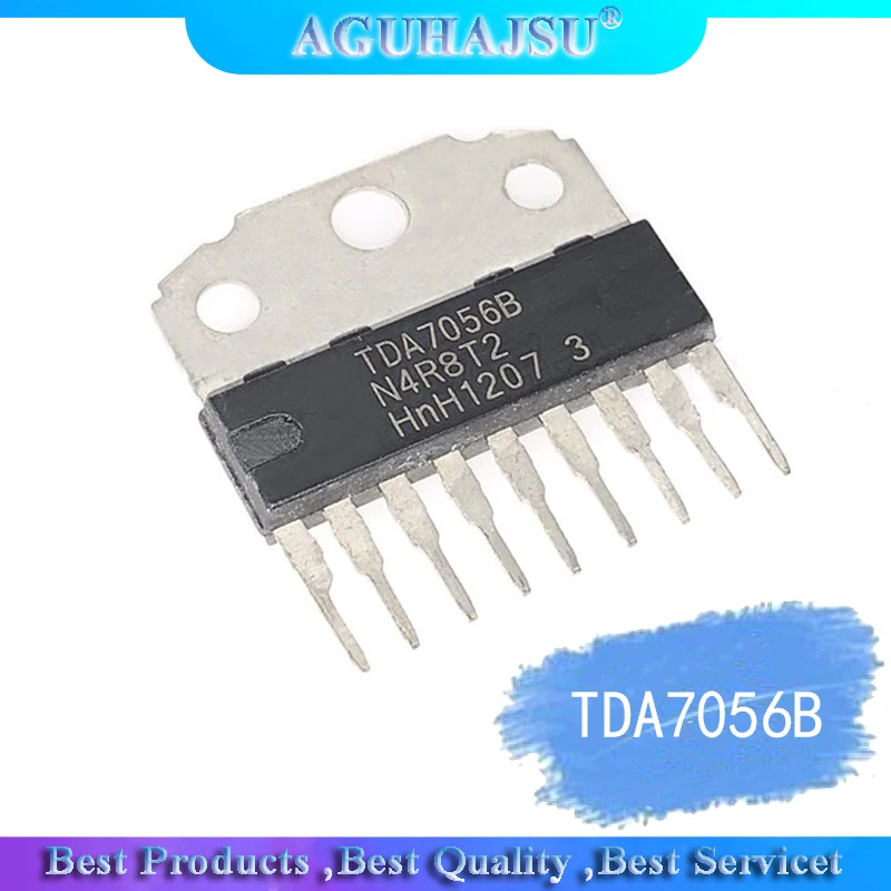 10 шт./лот оригинальный коллектор TDA7056B TDA7056 усилитель звука ZIP|Интегральные схемы| |