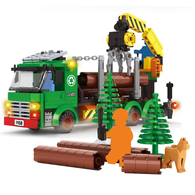 lego city logging truck
