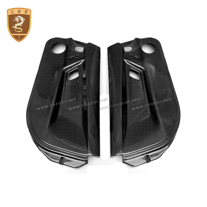 Подходит для Lamborghini Gallardo LP550 560 570 03 14 карбоновая Внутренняя дверь литье глянцевый