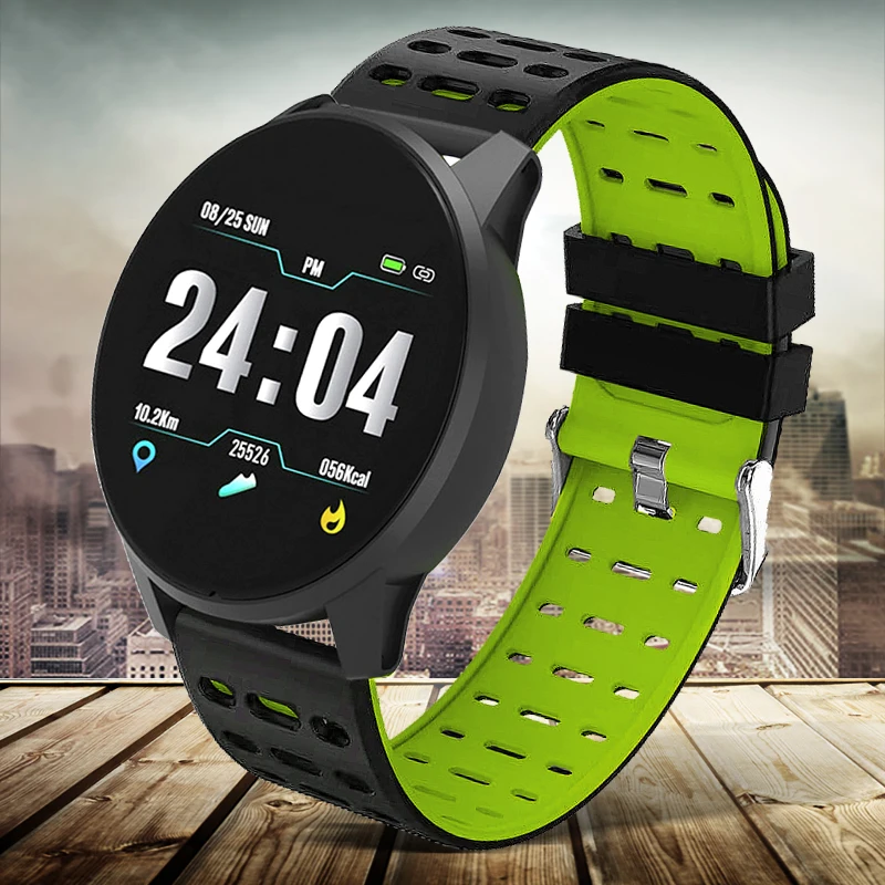 

2019LIGE Smart Sport Bracelet Wristband Blood Pressure Heart Rate Monitor Pedometer Smart Watch Men Women For IOS Android Phone