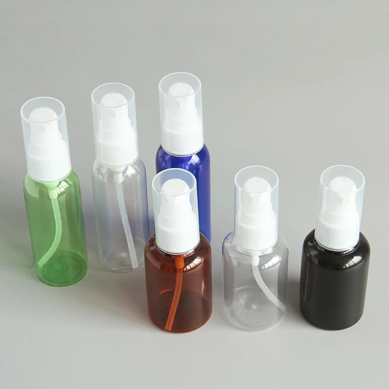 

50pcs 50ml Empty Cream Pump Plastic Bottle ,50g Essential Lotion Treatment Pump Container Cosmetic Packaging Travel Cream Jar