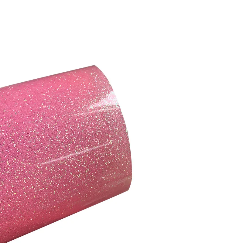 1 лист 30 см x 50 см блеск теплопередачи винил термопресс режущий плоттер HTV Утюг на DIY - Цвет: holo pink