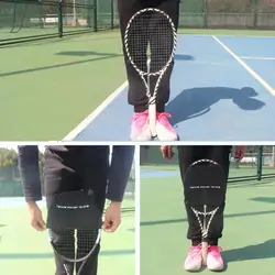 Tennis Racket Resistance Training Sleeve Tennis Accessories Serving Exerciser Fitness Strength Equipmen Trainer High-pressu O1n2