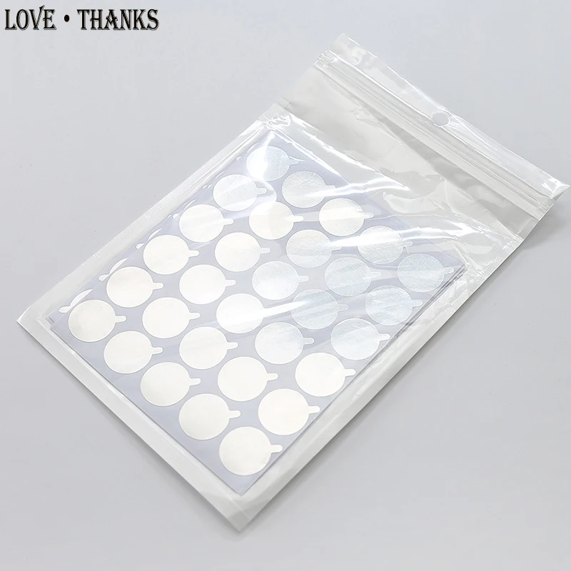

New 300pcs disposable Eyelash glue holder Pallet Eyelash Extension glue pads Under Stand Eyelash Eye Beauty Tools size 2.5cm