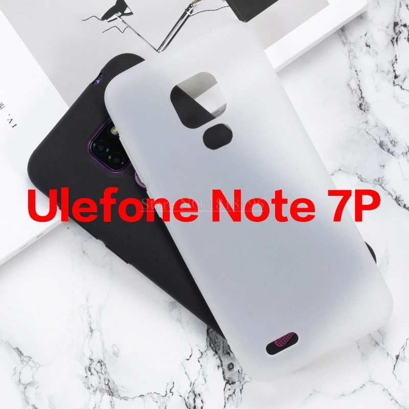 

2 Colors For Ulefone Note 7 7P Case Silicone Soft TPU Anti-knock Protective Phone Case Coque For Ulefone Note 7P 7 P Back Cover