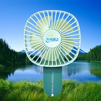 

Yimei usb mini portable small fan handheld electric fan folding fan strong wind power long life battery