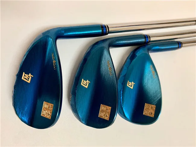 Совершенно новые MTG ITOBORI клинья Golf кованые синие клюшки для гольфа 50/52/54/58/60
