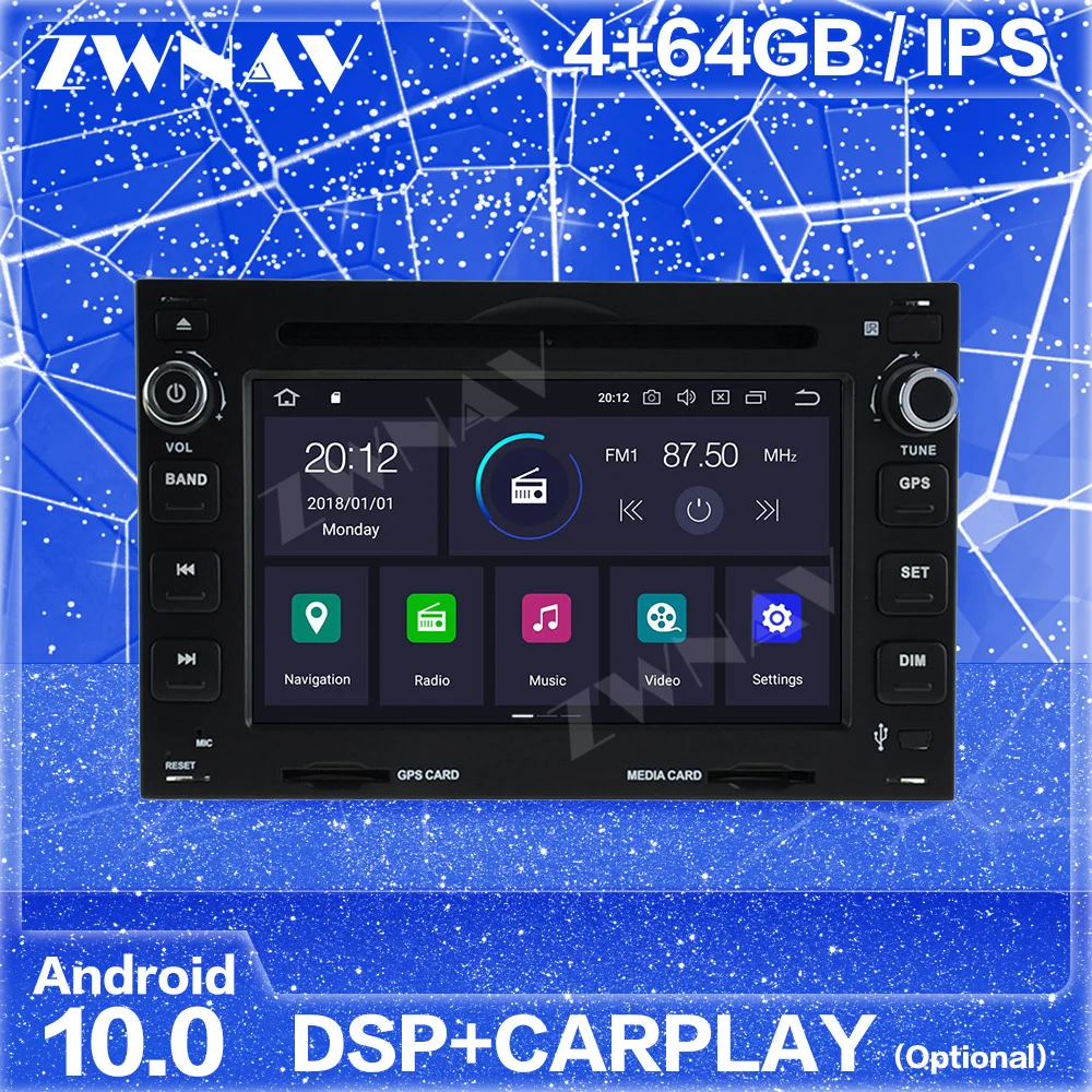 Carplay IPS Android Screen For VW PASSAT B5 GOLF 4 POLO BORA JETTA SHARAN T5 Auto Radio Audio Stereo Multimedia Player Head Unit
