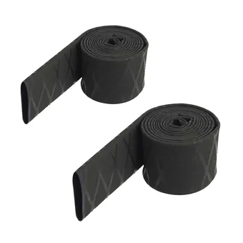 

2 Pieces 22mm 35mm Non-slip Textured X-Tube Heat Shrink Wrap Tubing Fishing Rod Handle Wrap Grips