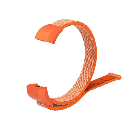 Orange EIMO тканая нейлоновая петля Смарт часы ремешок для Fitbit Alta hr/Alta ремешок замена аксессуары для наручных часов - Цвет ремешка: Orange