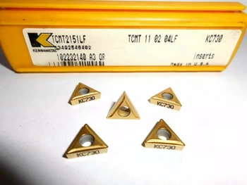 

10PCS KENNAMETAL CARBIDE INSERT TCMT110204LF KC730