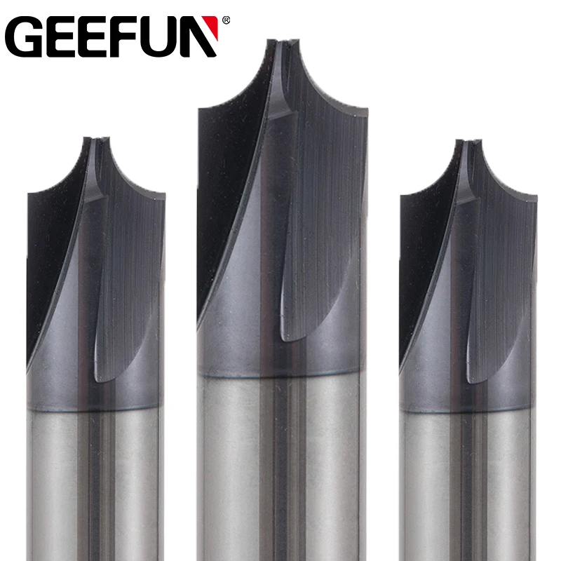 

R0.5-R3 Corner Rounding End Mill Tungsten Carbide Router Bit for CNC Machine Cutter Tools Inner Corner Radius End Milling Cutter