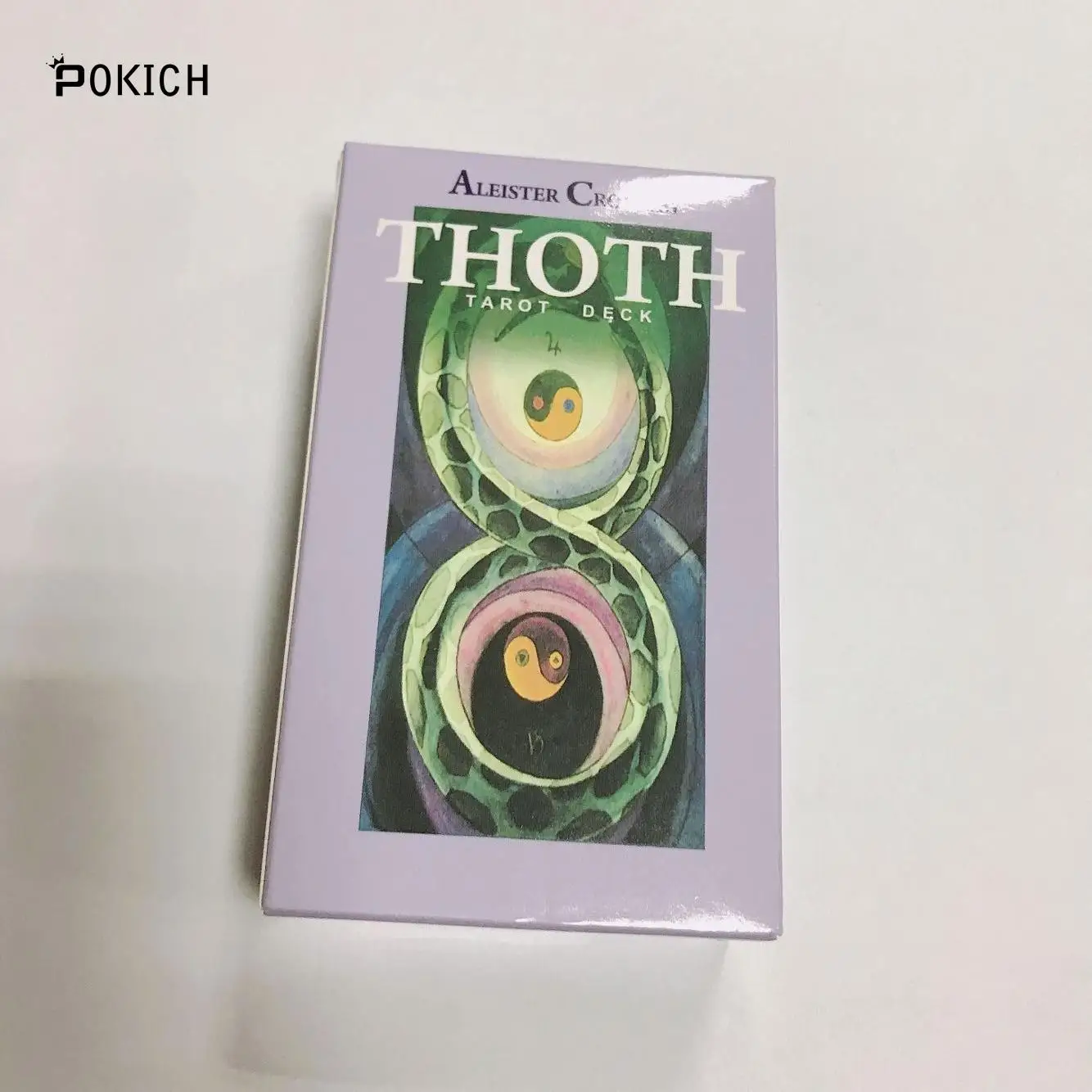 78pcs/set Original Aleister Crowley Thoth Tarot cards Divination board game card set all in English