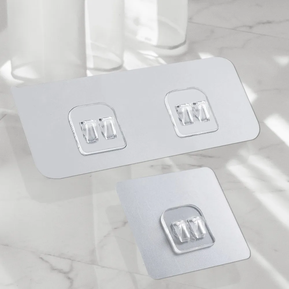 Seamless Adhesive Hooks Wall Mount Rack For Racks Baskets