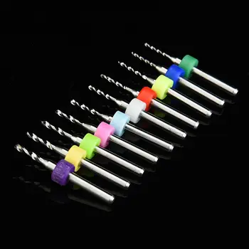 

1.1-2.0mm Carbide PCB Print Circuit Board Drill Bits Rotary Power Tool Accessory